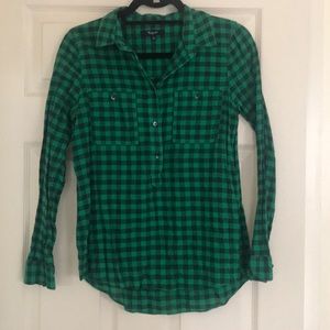 Used Madewell Pop Over Blouse